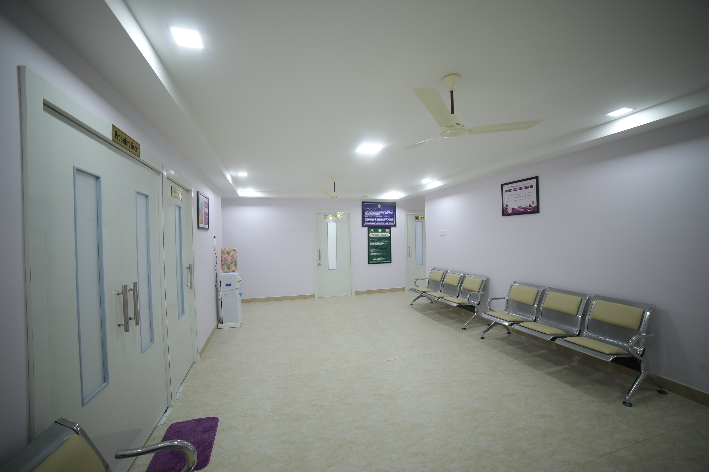 Patient waiting area